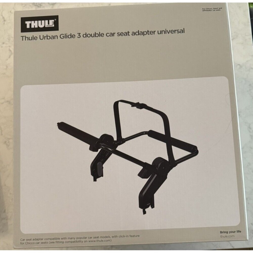 Thule Urban Glide 3 Double Stroller Car Seat Adapter 20110764 - NEW IN BOX